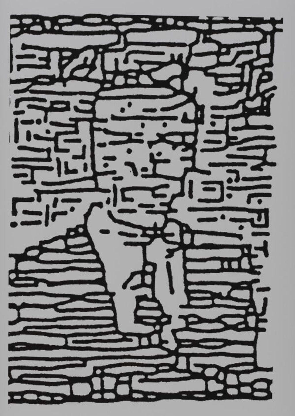 One of the images from Clarke’s People I don‘t know who have the same name as me (2012), a digital print project comprising multiple-generation photocopies. Courtesy of artist collection One of the images from Clarke’s People I don‘t know who have the same name as me (2012), a digital print project comprising multiple-generation photocopies. Courtesy of artist collection