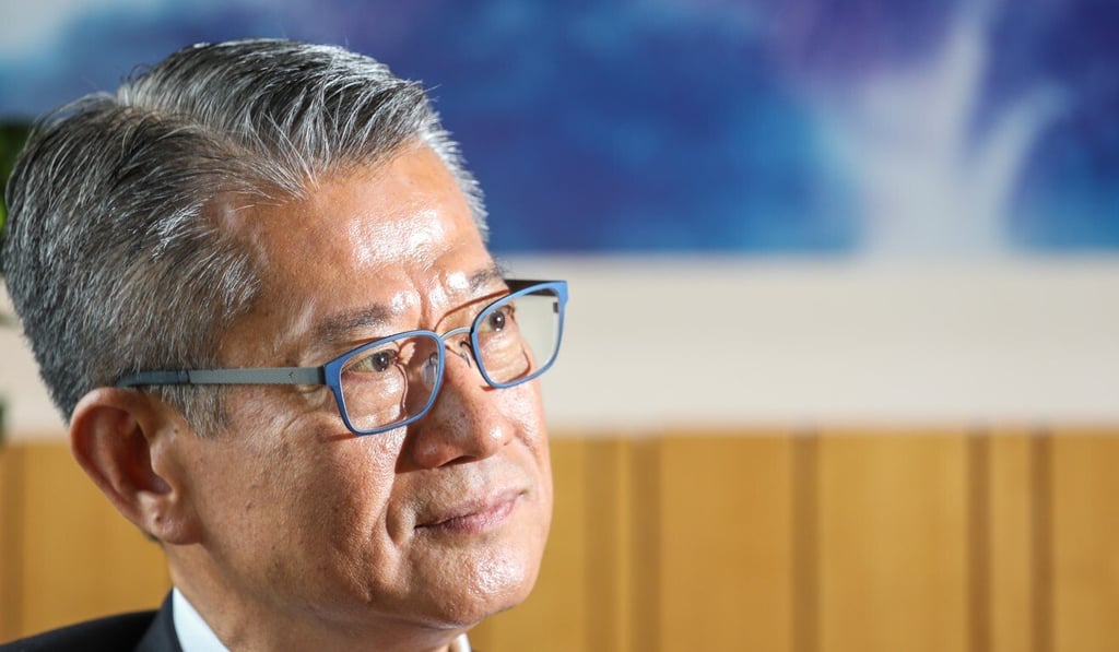 Financial Secretary Paul Chan. Photo: Nora Tam Financial Secretary Paul Chan. Photo: Nora Tam