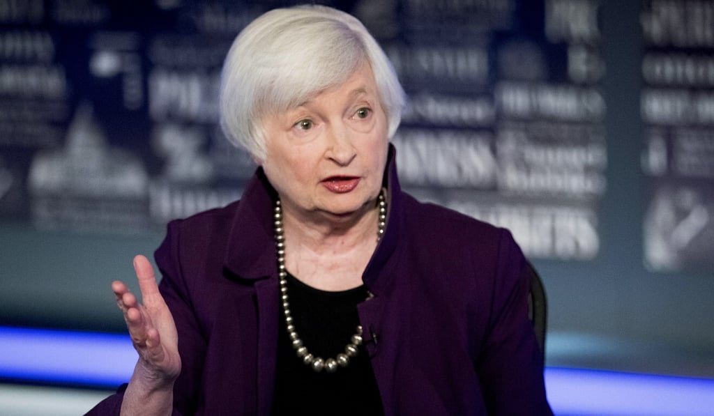 US Treasury Secretary Janet Yellen has asked Wally Adeyemo to conduct a review of US sanctions policy if he is confirmed as her deputy. Photo: AP US Treasury Secretary Janet Yellen has asked Wally Adeyemo to conduct a review of US sanctions policy if he is confirmed as her deputy. Photo: AP