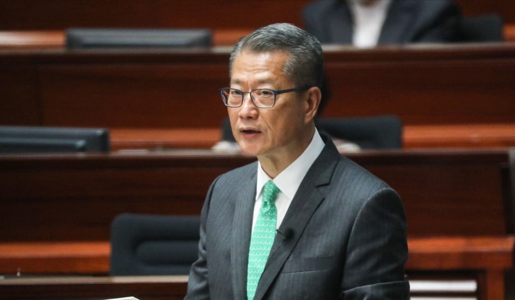 Financial Secretary Paul Chan said the deficit would hit HK$101.6 billion next year. Photo: Sam Tsang