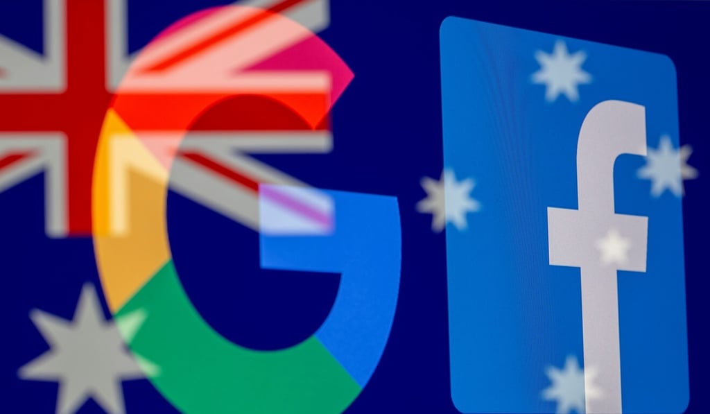 Google and Facebook have agreed to negotiate with news providers on separate payment contracts in Australia while Canberra agrees to rewrite a draft code that would have forced a settlement. Photo: Reuters Google and Facebook have agreed to negotiate with news providers on separate payment contracts in Australia while Canberra agrees to rewrite a draft code that would have forced a settlement. Photo: Reuters
