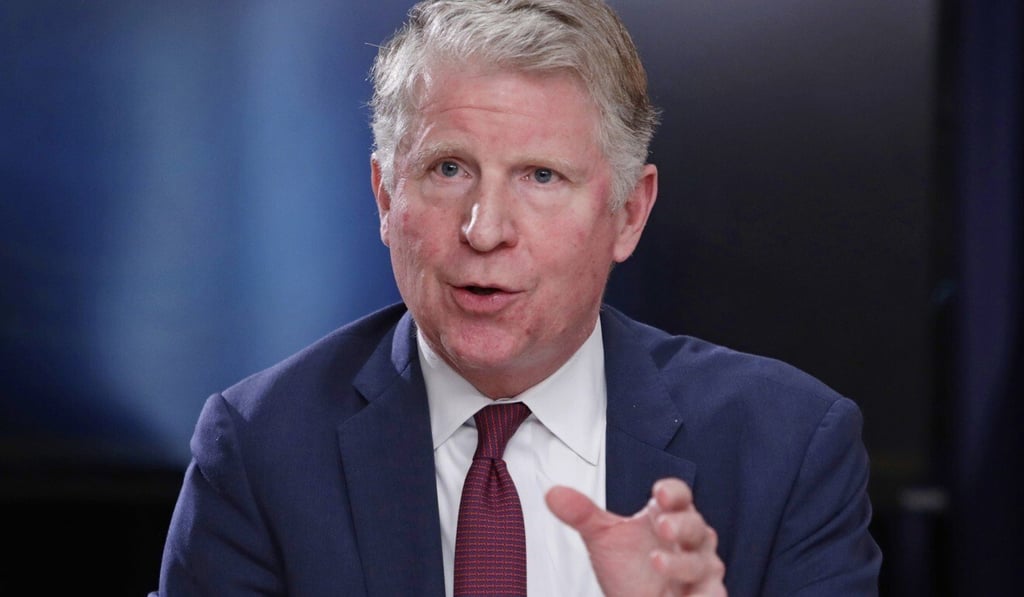 Manhattan District Attorney Cyrus R. Vance Jnr speaks at a news conference in New York in May 2018. Photo: AP Manhattan District Attorney Cyrus R. Vance Jnr speaks at a news conference in New York in May 2018. Photo: AP