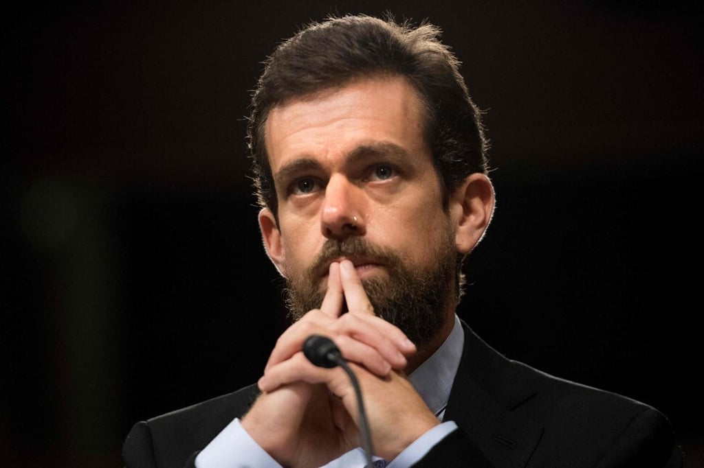 Twitter CEO Jack Dorsey testifies before the Senate Intelligence Committee on Capitol Hill in Washington on September 5, 2018. Photo: AFP Twitter CEO Jack Dorsey testifies before the Senate Intelligence Committee on Capitol Hill in Washington on September 5, 2018. Photo: AFP