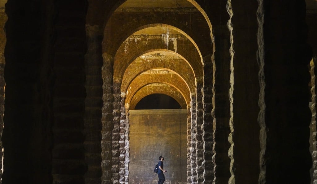 The reservoir, a huge stone wall and brick arch structure, was originally earmarked for demolition. Photo: Winson Wong The reservoir, a huge stone wall and brick arch structure, was originally earmarked for demolition. Photo: Winson Wong