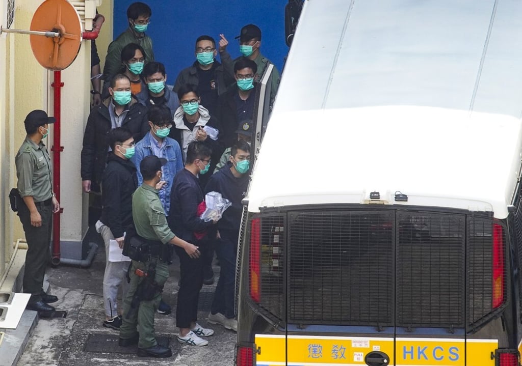 Dozens of former opposition lawmakers and activists have been charged with conspiring to subvert state power. Photo: Winson Wong Dozens of former opposition lawmakers and activists have been charged with conspiring to subvert state power. Photo: Winson Wong