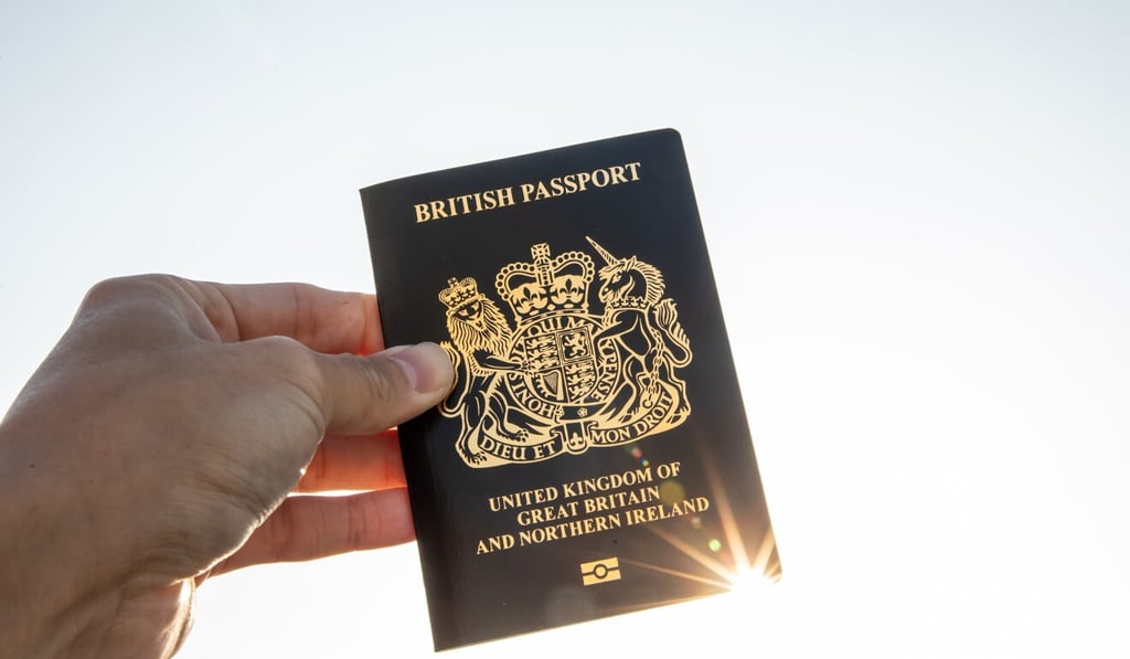 Millions of Hongkongers are eligible for a British National (Overseas) passport. Photo: Bloomberg