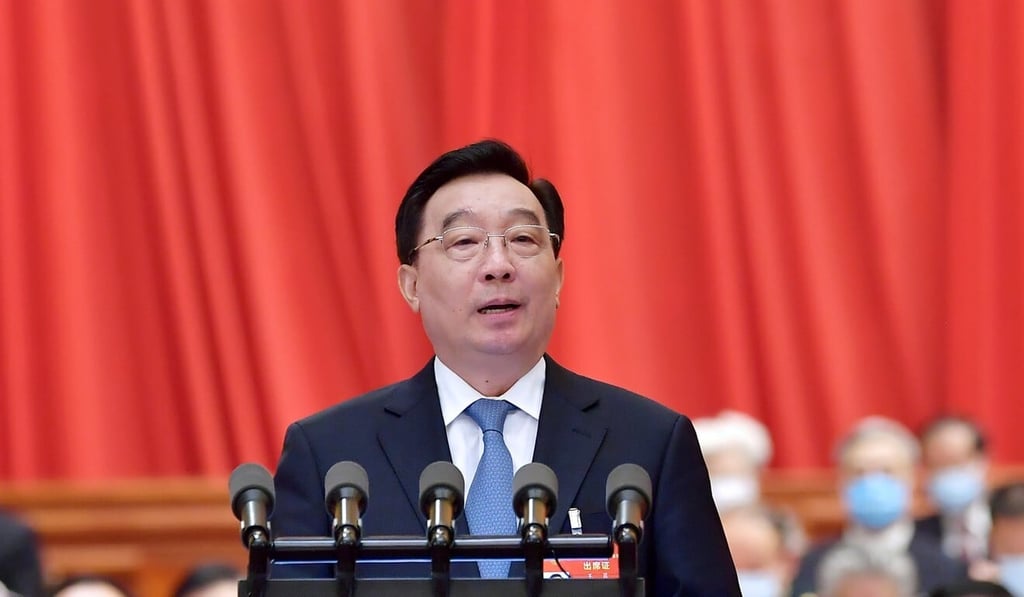 National People’s Congress vice-chairman Wang Chen. Photo: Xinhua/Li Tao