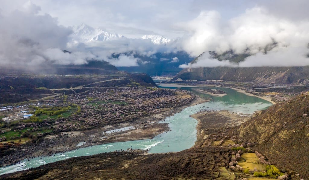 The Yarlung Tsangpo rises in Tibet before flowing through the Himalayas and into India, where it is known as the Brahmaputra. Photo: Getty Images The Yarlung Tsangpo rises in Tibet before flowing through the Himalayas and into India, where it is known as the Brahmaputra. Photo: Getty Images