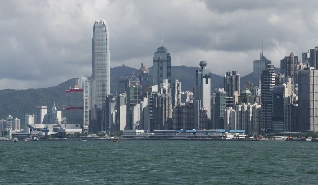 General view of sunny day in Hong Kong taken from Victoria Harbour on 2 October 2017. Photo: David Wong