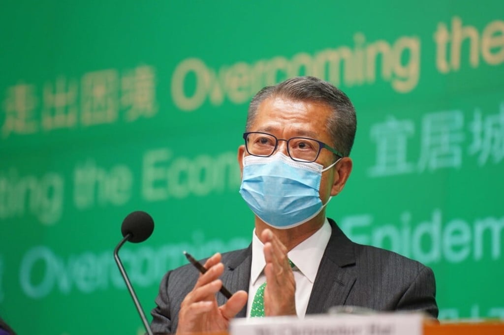 Hong Kong’s finance chief Paul Chan. Photo: Xinhua Hong Kong’s finance chief Paul Chan. Photo: Xinhua