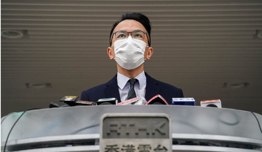 Patrick Li took the helm at RTHK on March 1. Photo: Felix Wong