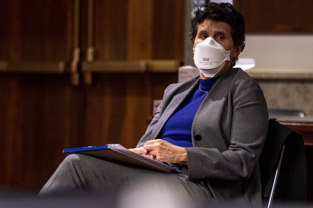 Debra Katz is representing Charlotte Bennett in a sexual harassment case against New York Governor Andrew Cuomo. Photo: EPA-EFE