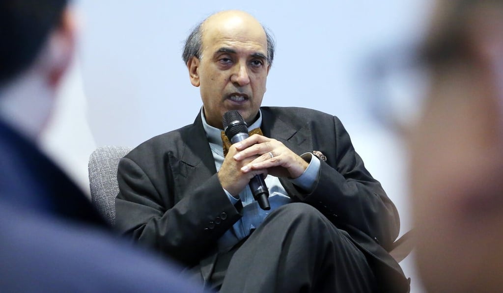 Court of Final Appeal non-permanent judge Justice Kemal Bokhary at a sharing session on Human Rights at the University of Hong Kong in 2016. Photo: Felix Wong