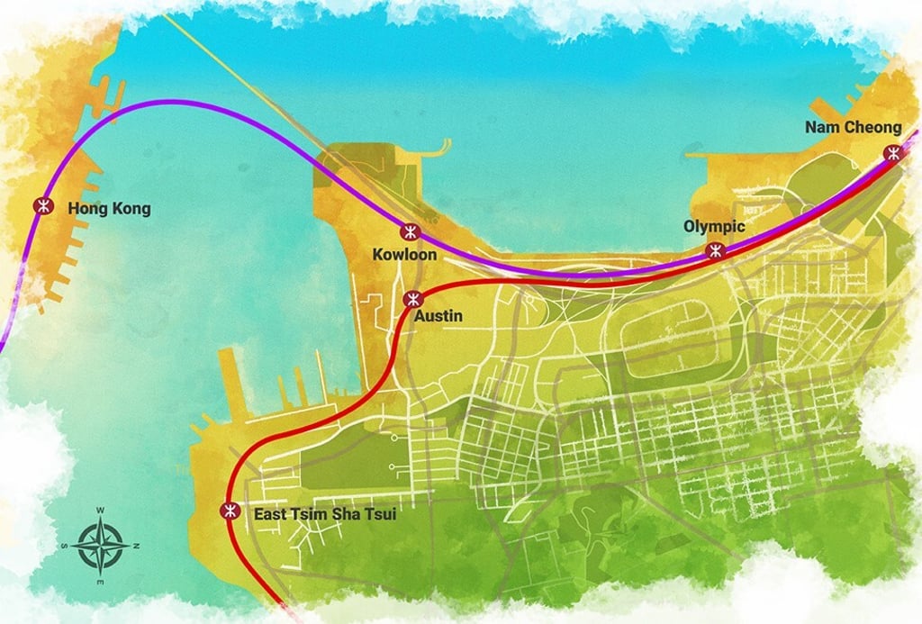 South West Kowloon offers easy access to MTR and train services to Hong Kong’s central business district, Hong Kong International Airport and stations in mainland China. South West Kowloon offers easy access to MTR and train services to Hong Kong’s central business district, Hong Kong International Airport and stations in mainland China.