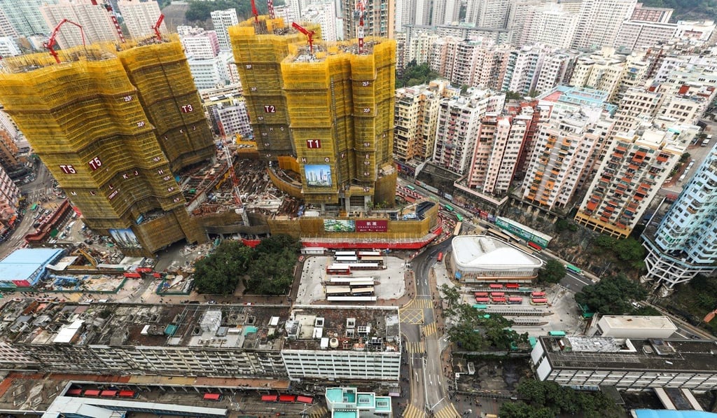 View of Yue Man Square in Kwun Tong, which is set for a redevelopment project by Urban Renewal Authority. Photo: Sam Tsang