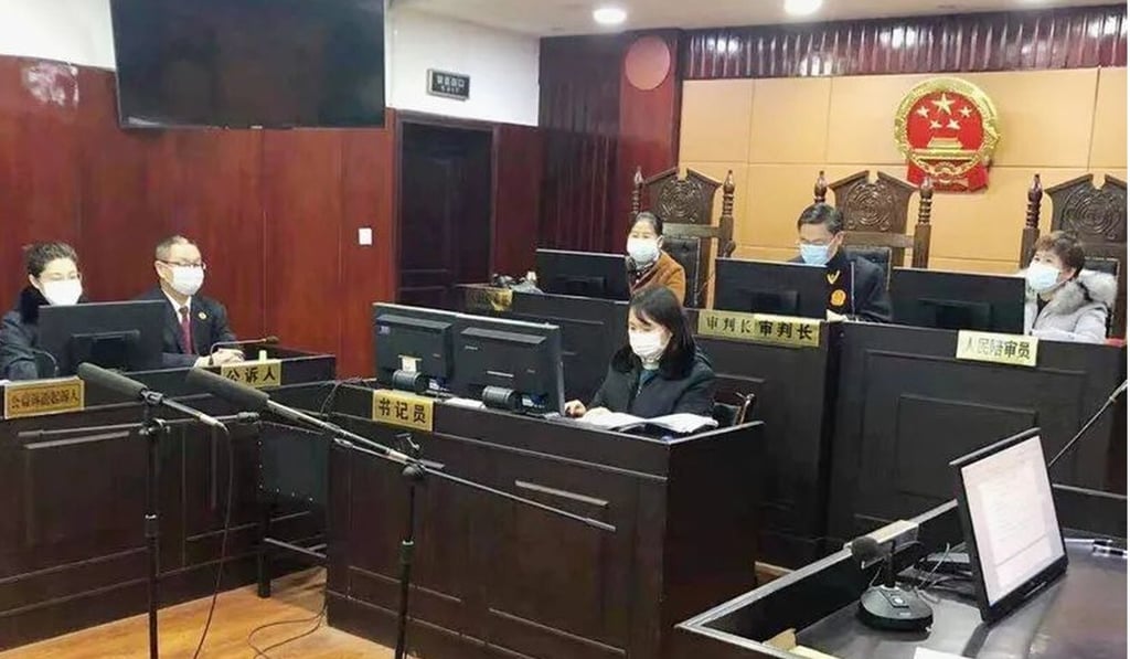 A man surnamed Liu was sentenced to 12 years in prison for raping a 10-year-old girl in Shandong province. Photo: Thepaper.cn