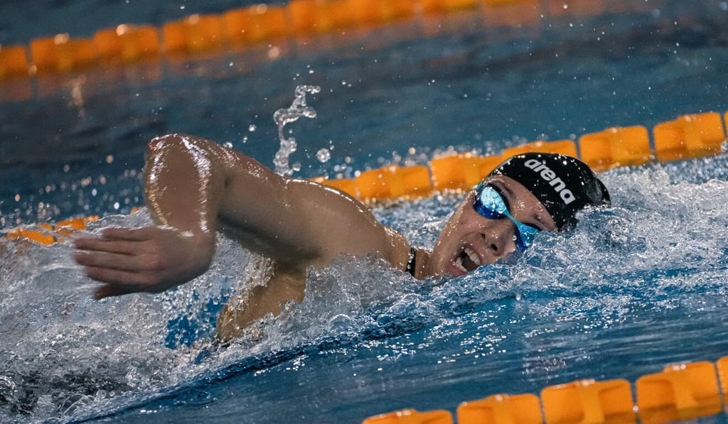 Siobhan Haughey clocks the third fastest time of the year in the 200-metre freestyle. Photo: HKASA Siobhan Haughey clocks the third fastest time of the year in the 200-metre freestyle. Photo: HKASA