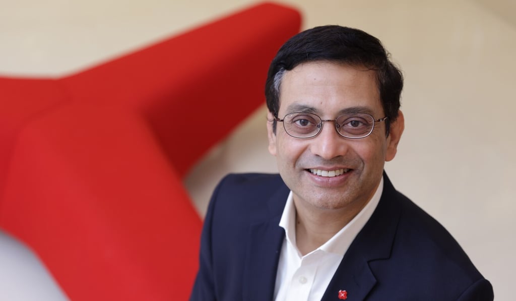 Ajay Mathur, head of consumer banking and wealth management at DBS Bank (Hong Kong), says the bank is adapting to changing customer preferences. Photo: May Tse Ajay Mathur, head of consumer banking and wealth management at DBS Bank (Hong Kong), says the bank is adapting to changing customer preferences. Photo: May Tse