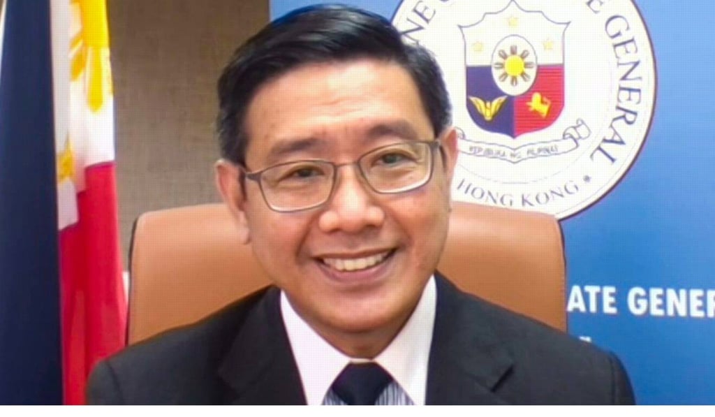 Philippine Consul General Raly Tejada in Hong Kong. Photo: Handout