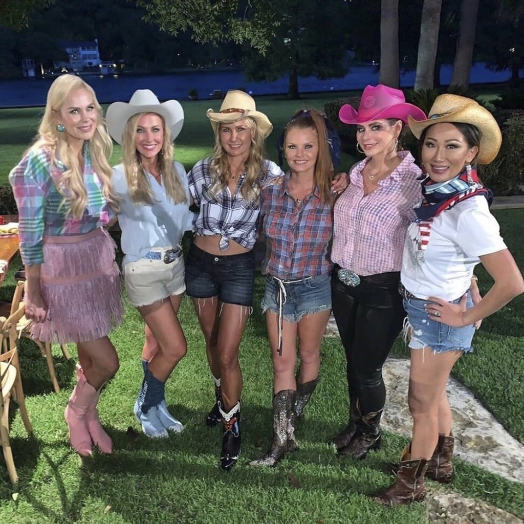 The cast of The Real Dallas Housewives. Photo: Instagram/@tiffanymoonmd