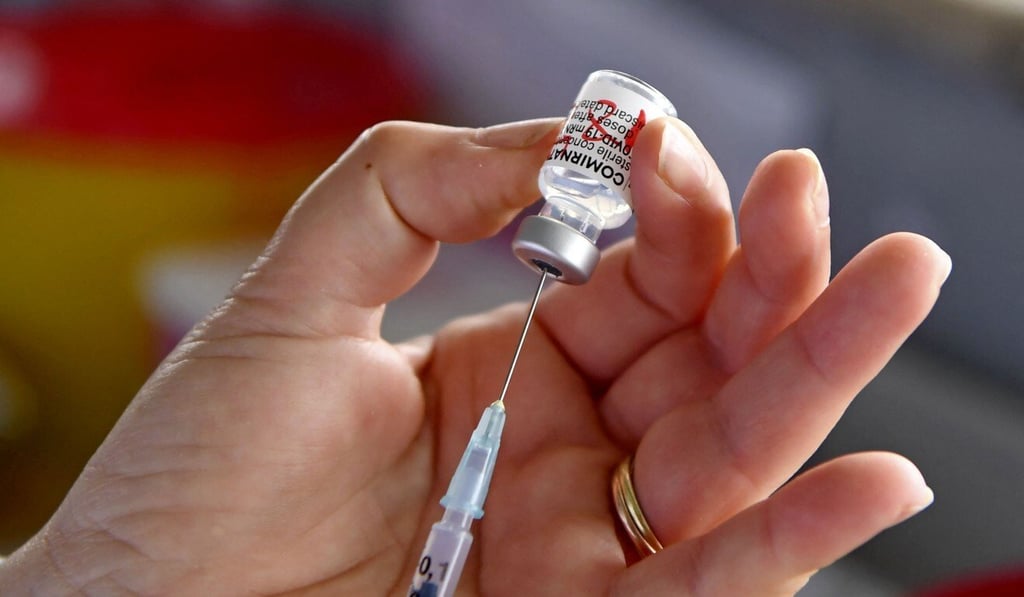 A health care worker prepares a dose of the Pfizer-BioNTech Covid-19 vaccine, which is among those authorised by the EU’s drug regulator. Photo: AFP
