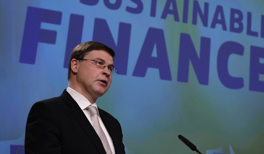 Valdis Dombrovskis of Latvia is trade commissioner for the European Union. Photo: SOOC/Bloomberg Valdis Dombrovskis of Latvia is trade commissioner for the European Union. Photo: SOOC/Bloomberg