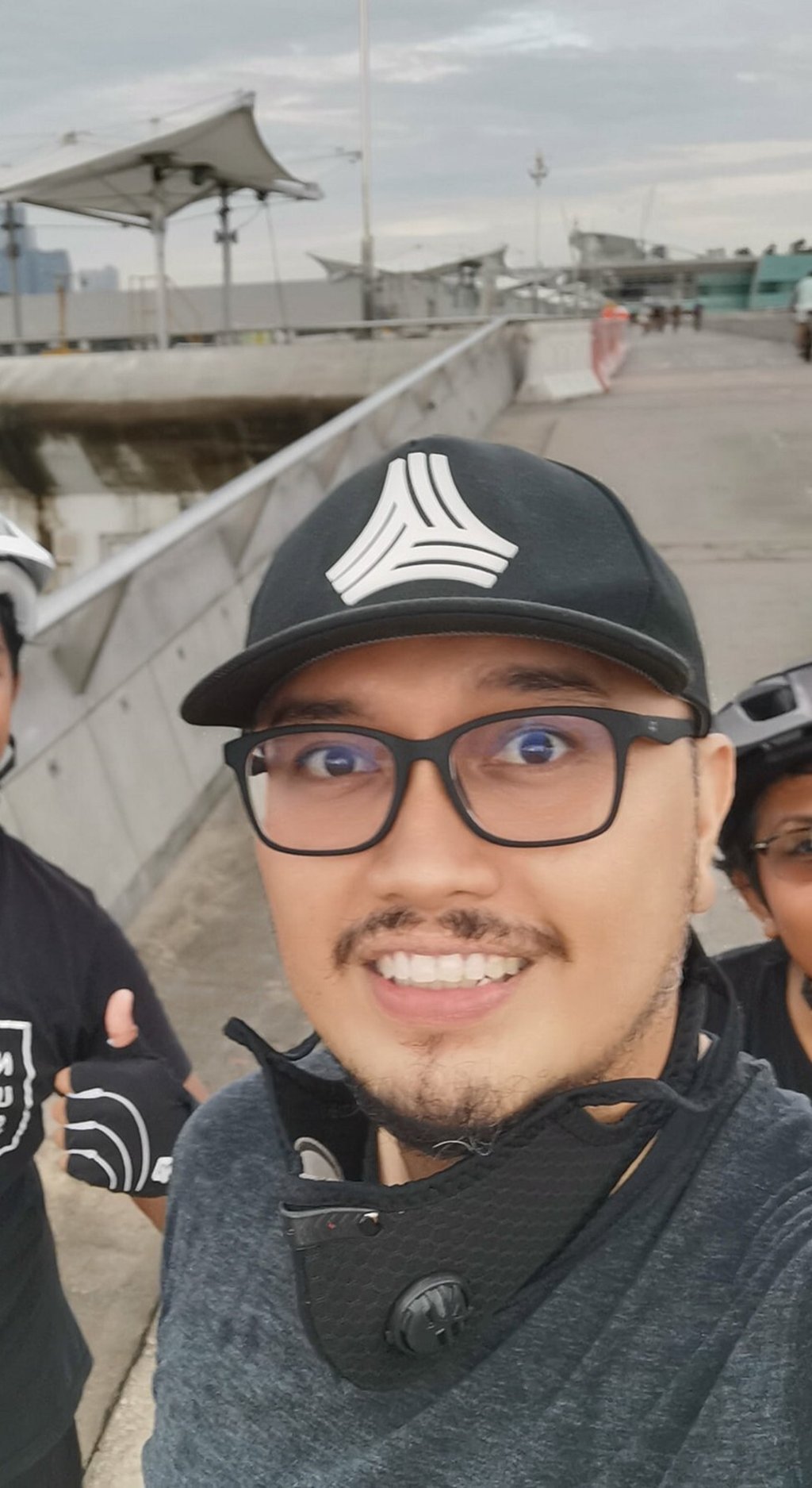 Irwan is committed to getting fitter and stronger after having a heart attack last year.