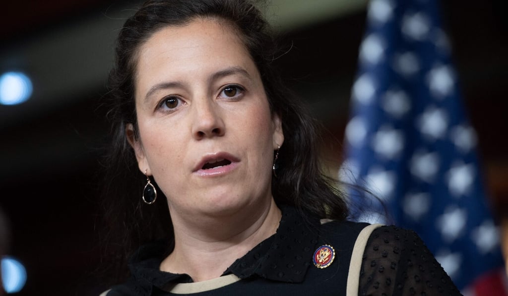 Top Republicans including the former president Donald Trump backed Elise Stefanik as Liz Cheney’s replacement. Photo: AFP
