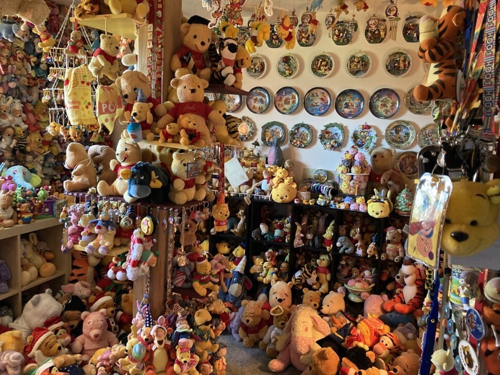 Winnie the Pooh collector on her Guinness World Record 20 000 plus pieces from keepsakes to costumes South China Morning Post