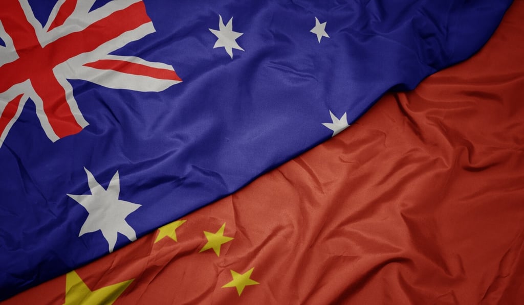 The flags of Australia and China. Photo: Shutterstock The flags of Australia and China. Photo: Shutterstock