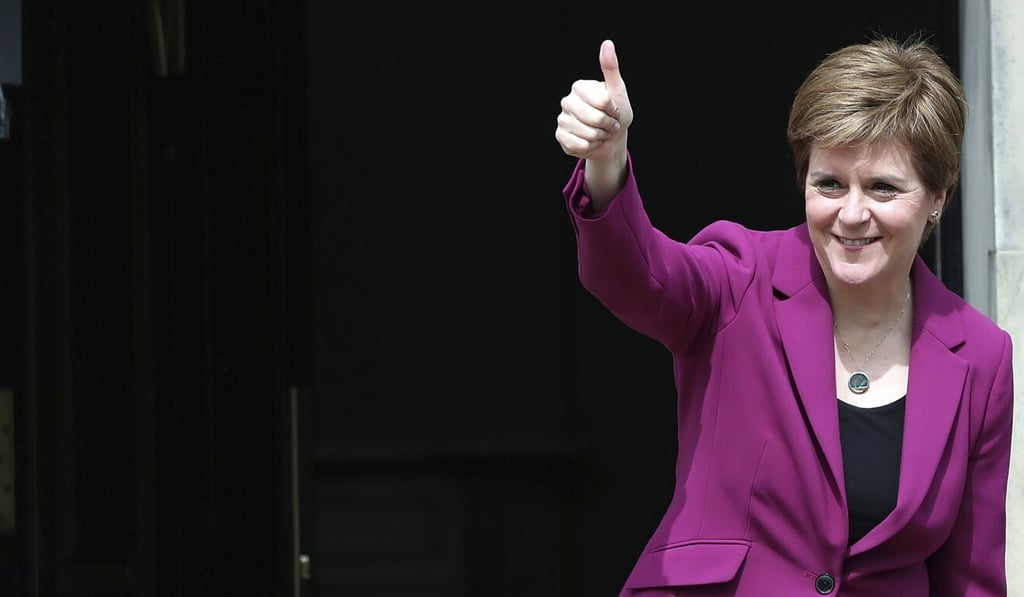 Scotland's First Minister and Scottish National Party leader Nicola Sturgeon. Photo: AP Scotland's First Minister and Scottish National Party leader Nicola Sturgeon. Photo: AP