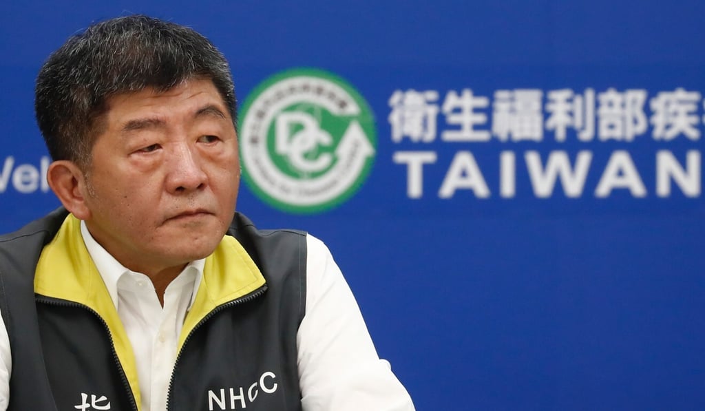 Health Minister Chen Shih-chung says the decision was taken “for the safety of the whole community”. Photo: EPA-EFE