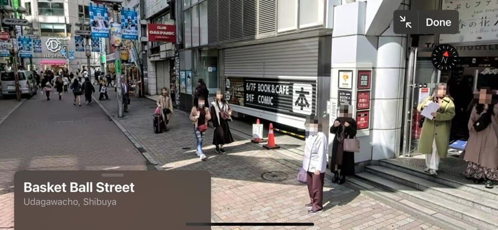 All faces and number plates that appear in the images collected by Apple’s vans will be blurred. Photo: Apple