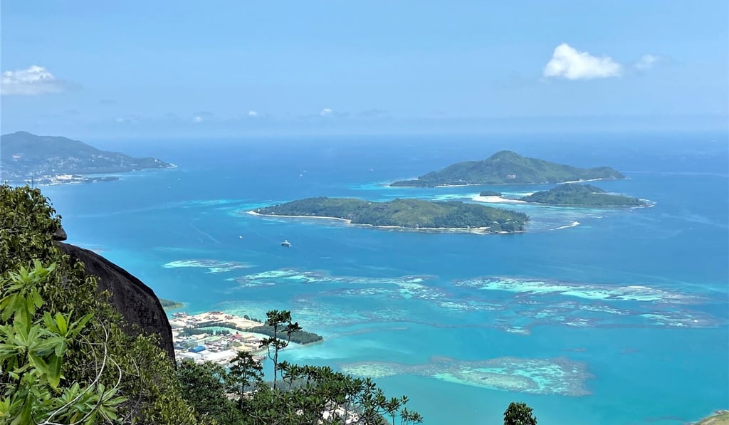 Coral reefs seen from Seychelles' largest island, Mahe. Photo: DPA Coral reefs seen from Seychelles' largest island, Mahe. Photo: DPA