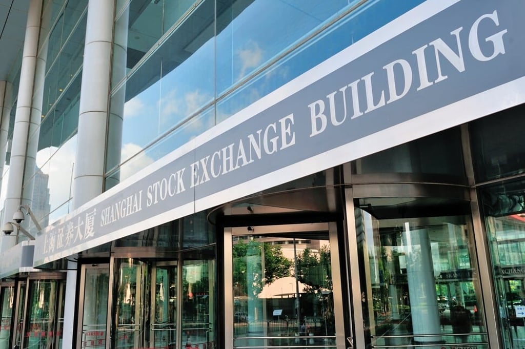 The entrance to Shanghai Stock Exchange premises. Photo: Shutterstock