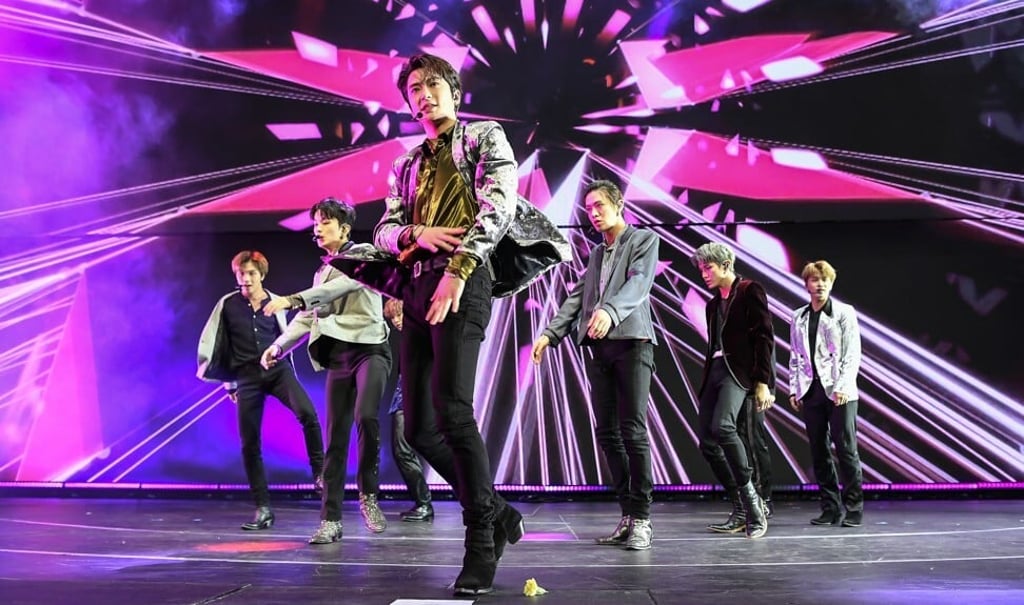 NCT 127 perform at the SAP Center in San Jose, California, the US. Photo: WireImage NCT 127 perform at the SAP Center in San Jose, California, the US. Photo: WireImage