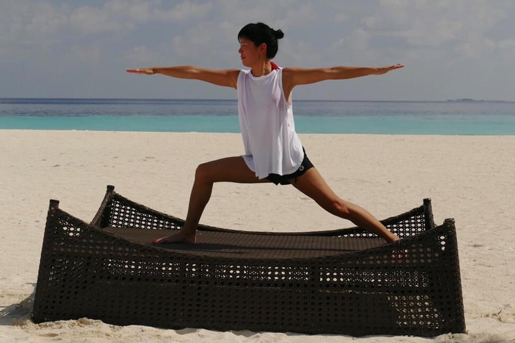 Yoga and swimming have helped Cheng manage her depression.