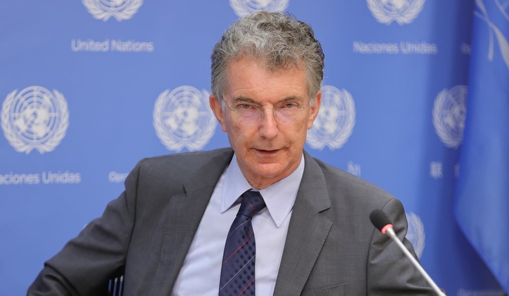 Christoph Heusgen, Germany’s UN ambassador, asked: “If you have nothing to hide, why do you not finally grant unimpeded access to the high commissioner for human rights?” Photo: Europa Newswire/Gado/Getty Images Christoph Heusgen, Germany’s UN ambassador, asked: “If you have nothing to hide, why do you not finally grant unimpeded access to the high commissioner for human rights?” Photo: Europa Newswire/Gado/Getty Images