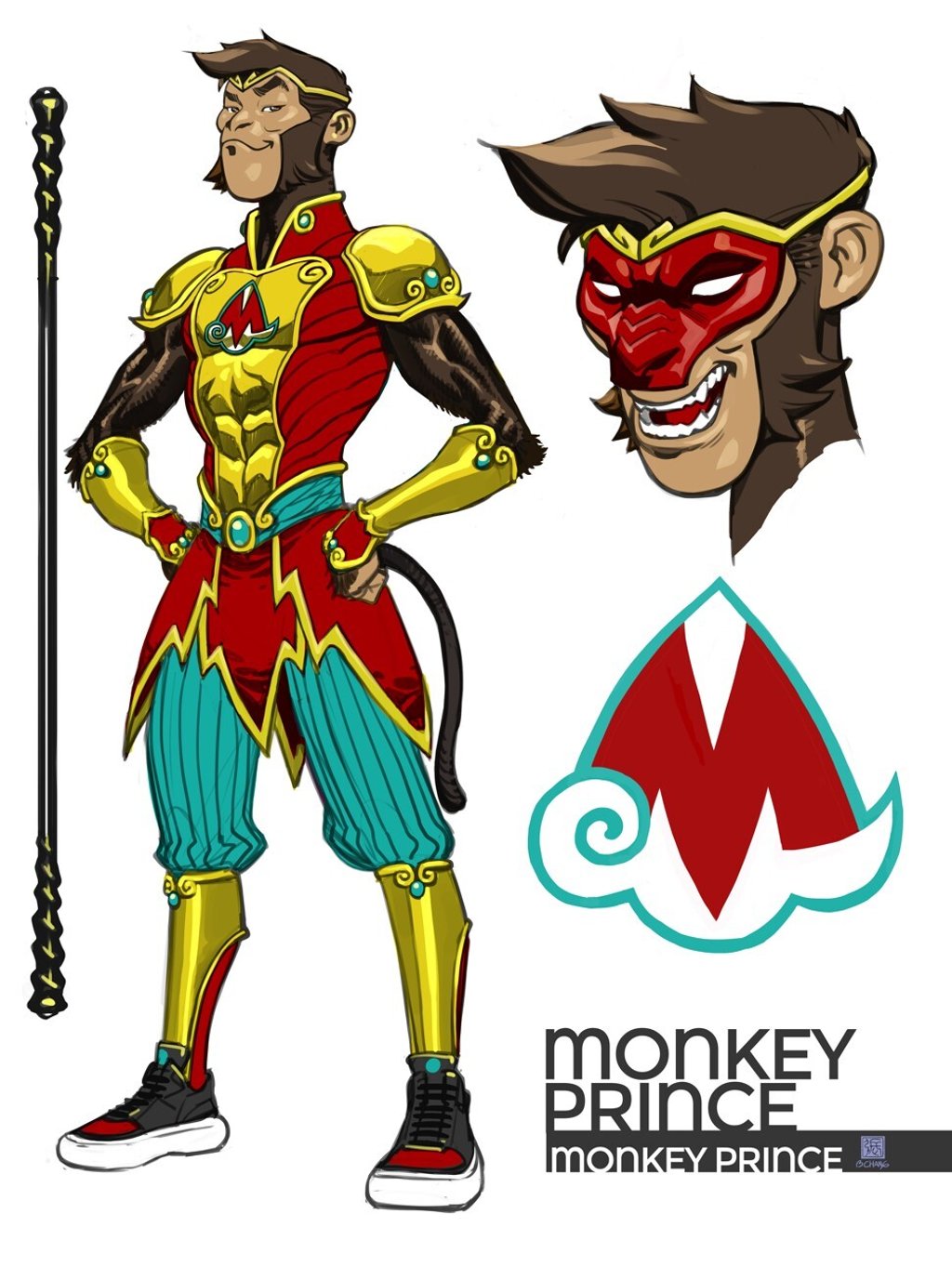 Monkey Prince , the son of Monkey King from the classic Chinese story Journey to the West hell-bent on taking down villains, is a newly-minted Asian-American superhero in the DC Comics universe. Photo: Handout