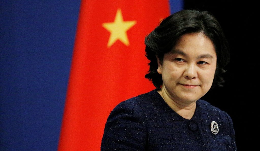 Chinese foreign ministry spokeswoman Hua Chunying. Photo: Reuters