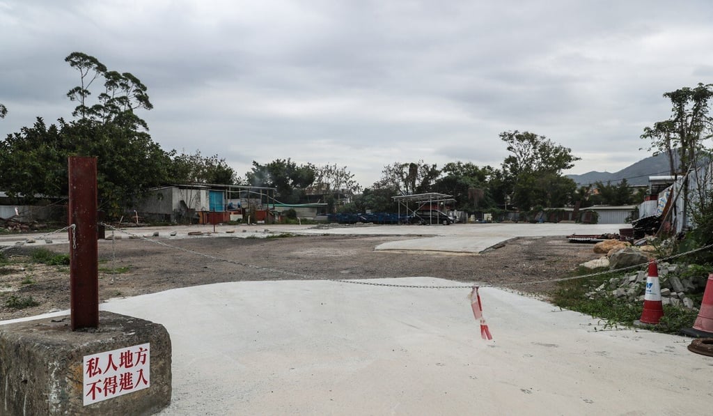 Liber Research Community recommends reclaiming undeveloped private village land in Yuen Long’s Lam Hau village (pictured). Photo: Edmond So
