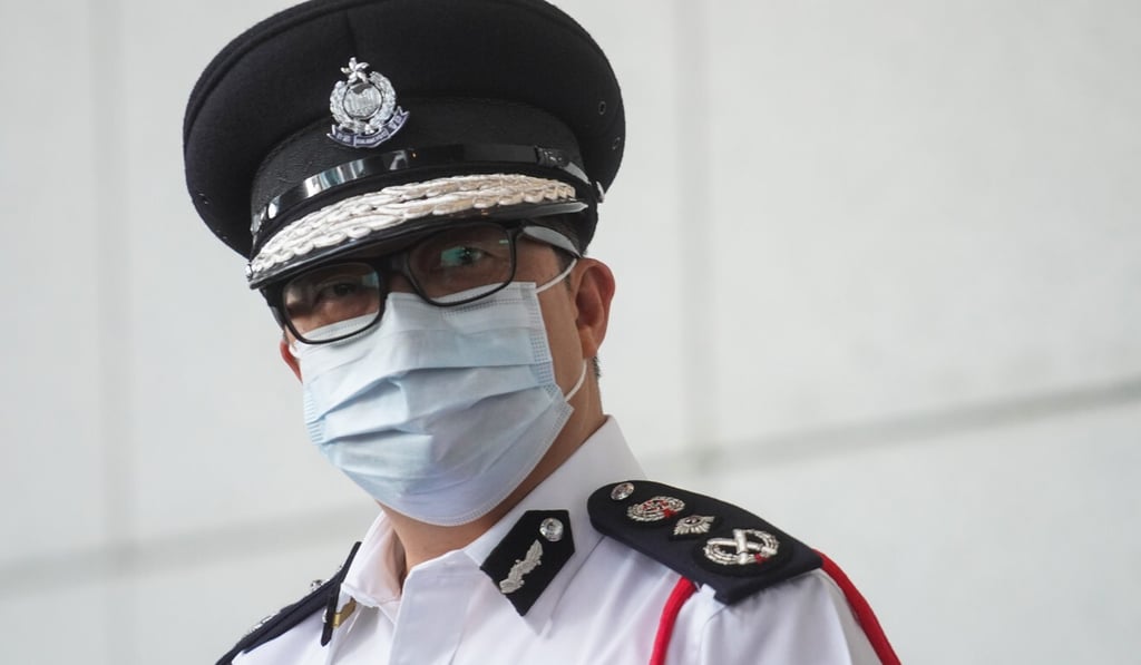 Police chief Chris Tang Ping-keung placed director of national security Senior Assistant Commissioner Frederic Choi Chin-pang on leave about a month ago. Photo: SCMP / Winson Wong