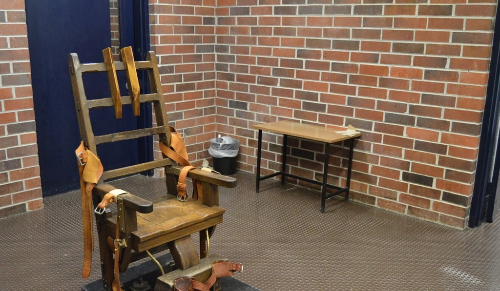 South Carolina’s electric chair. File photo: AP
