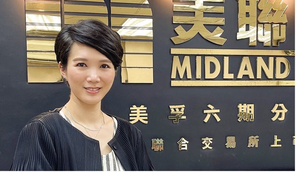 Steffi Chan, a former flight attendant, says she is still learning how to communicate and build long-term relationships. She secured her property agent’s licence in March this year and is working with Midland Realty. Photo: Handout
