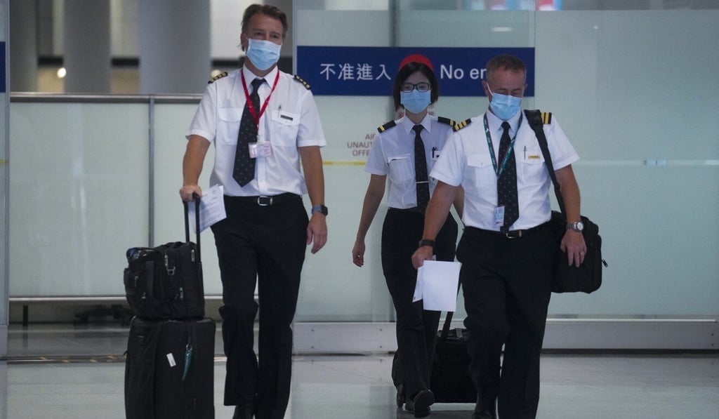 Cathay said 80 per cent of pilots had booked or received a vaccine. Photo: Winson Wong