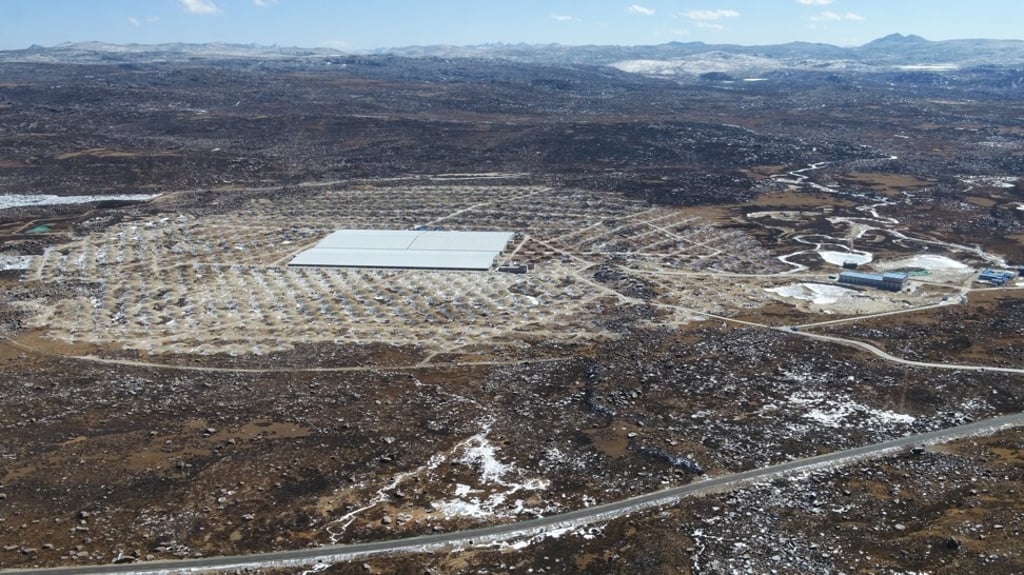 China’s Large High Altitude Air Shower Observatory (Lhaaso) in Daocheng is more than 4,400 metres above sea level. Photo: IHEP