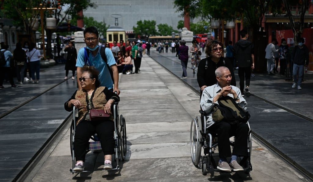 Voluntary guardianship allows for elderly people in China to choose the person in charge of their legal affairs. Photo: AFP