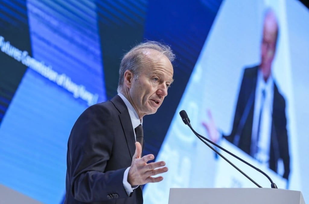 The SFC’s CEO Ashley Alder has greater powers to supervise the conduct of crypto-exchanges. Photo: Nora Tam