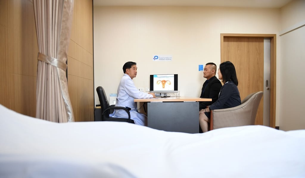 A Chinese couple travelled to Thailand for an in vitro fertilisation consultation in 2018. Photo: AFP