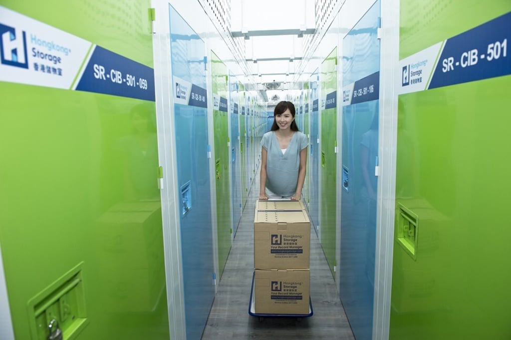 A self-storage facility in Hong Kong. During the coronavirus pandemic, many people look for extra space as they adapt to working from home. Photo: SCMP Pictures